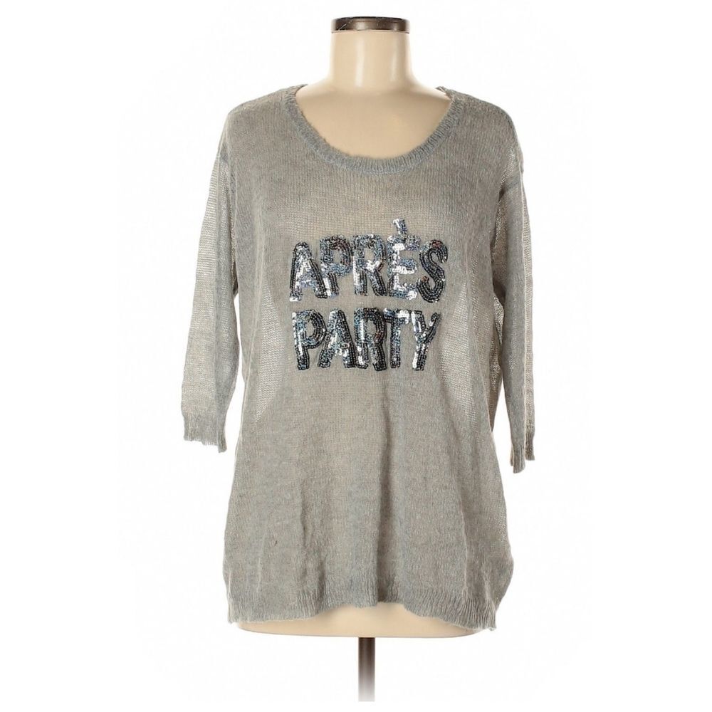NWT SABINE Mohair Blend Apres Party Sweater M